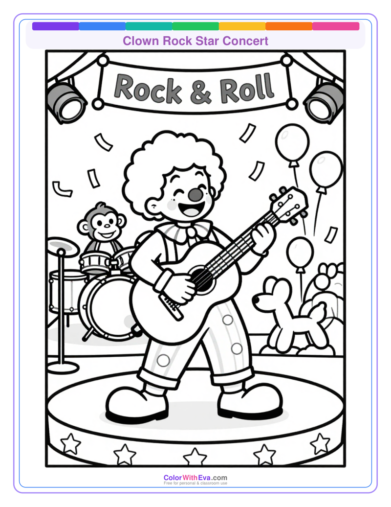 Clown Rock Star Concert thumbnail