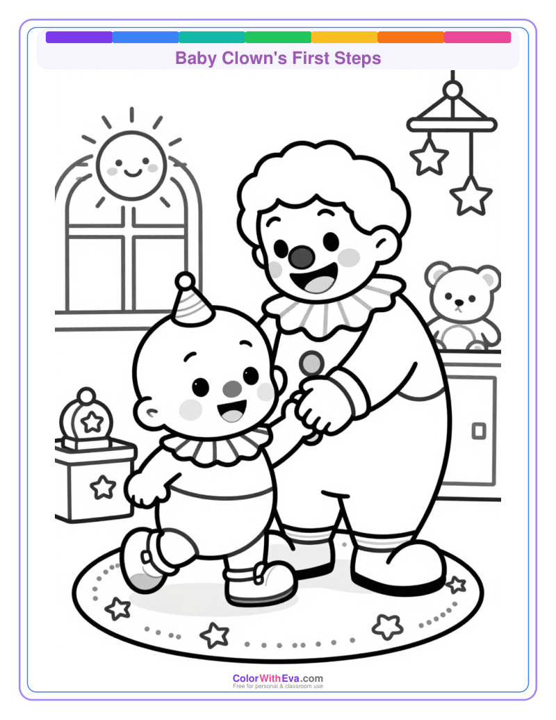 Baby Clown's First Steps thumbnail
