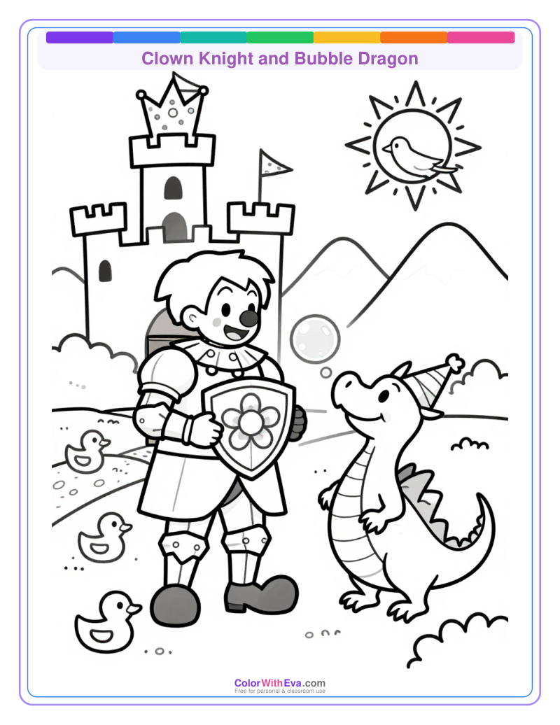 Clown Knight and Bubble Dragon thumbnail