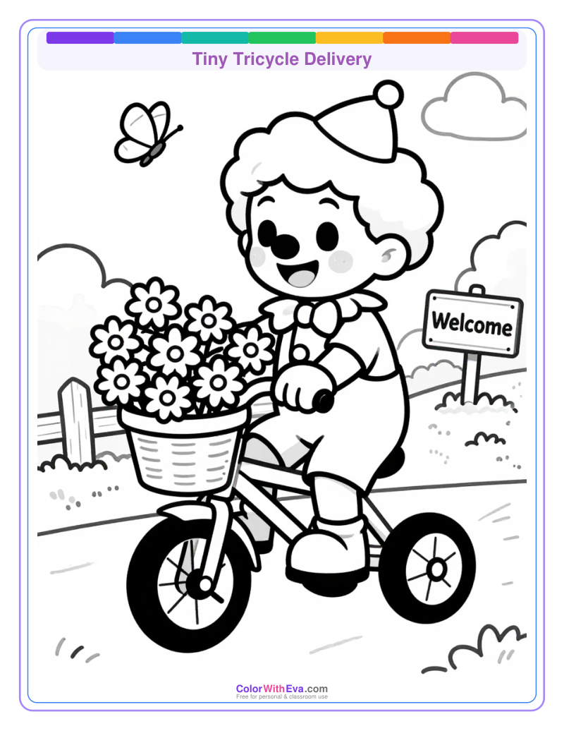 Tiny Tricycle Delivery preview