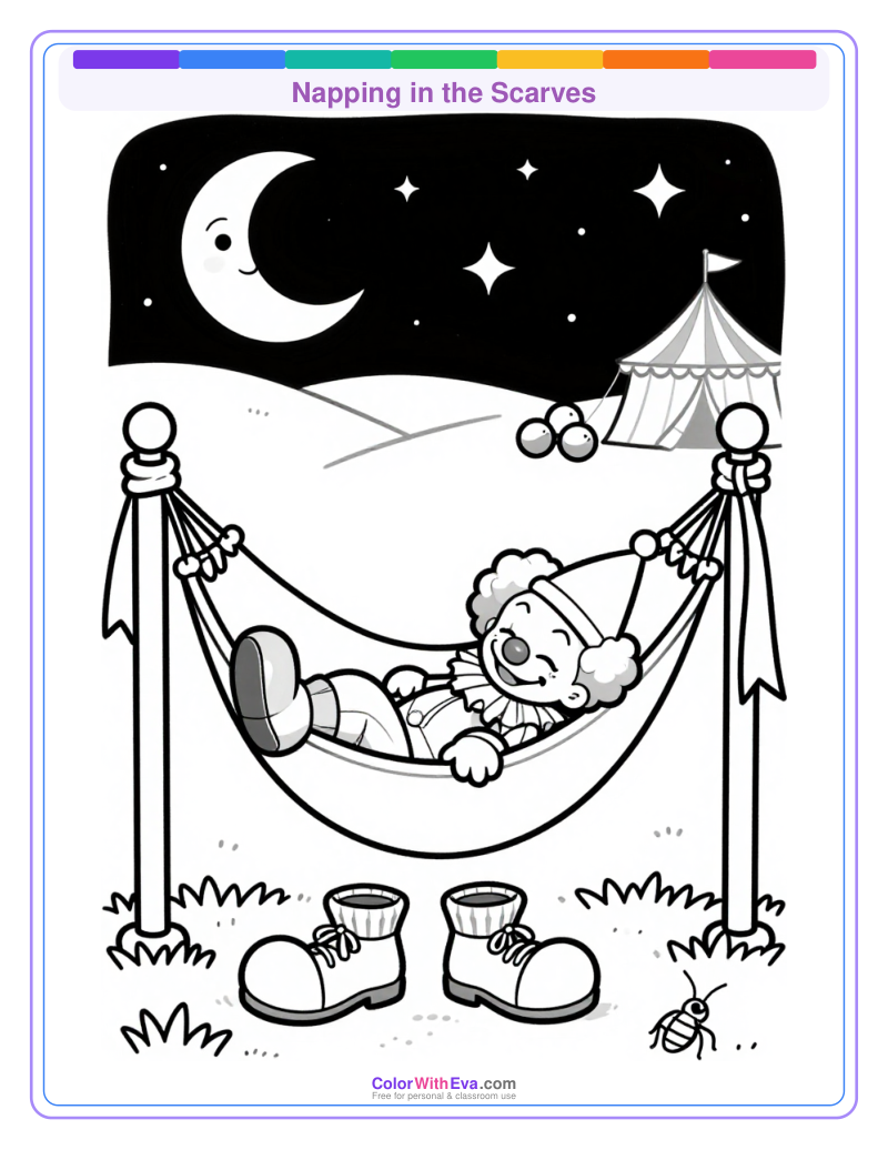 Napping in the Scarves preview