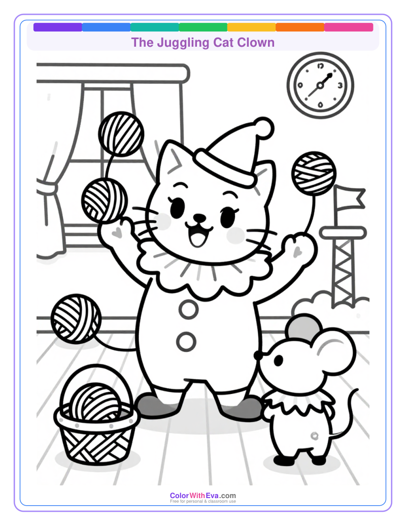 The Juggling Cat Clown thumbnail