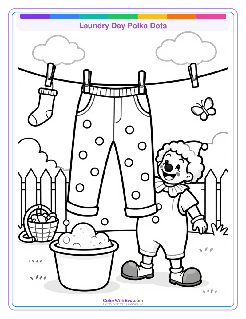 Laundry Day Polka Dots preview