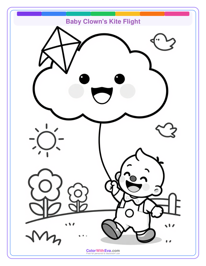 Baby Clown's Kite Flight thumbnail
