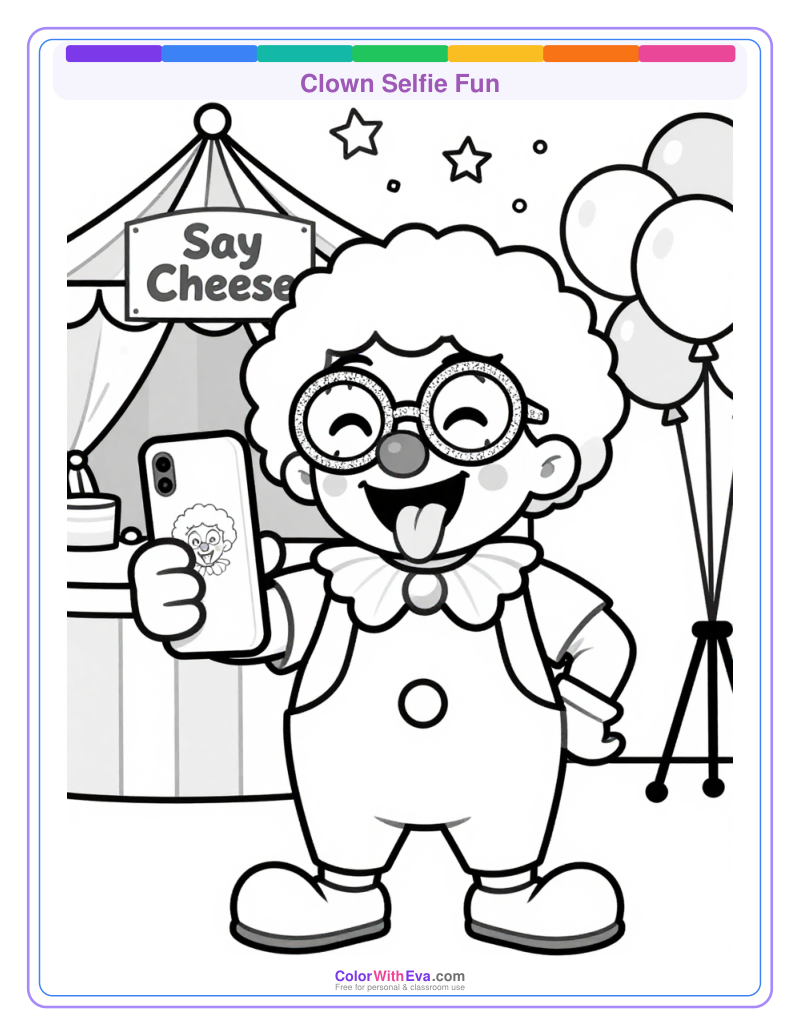 Clown Selfie Fun preview