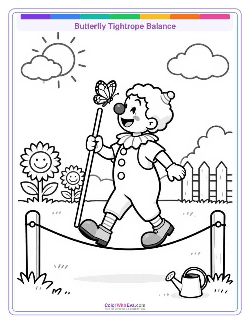 Butterfly Tightrope Balance preview