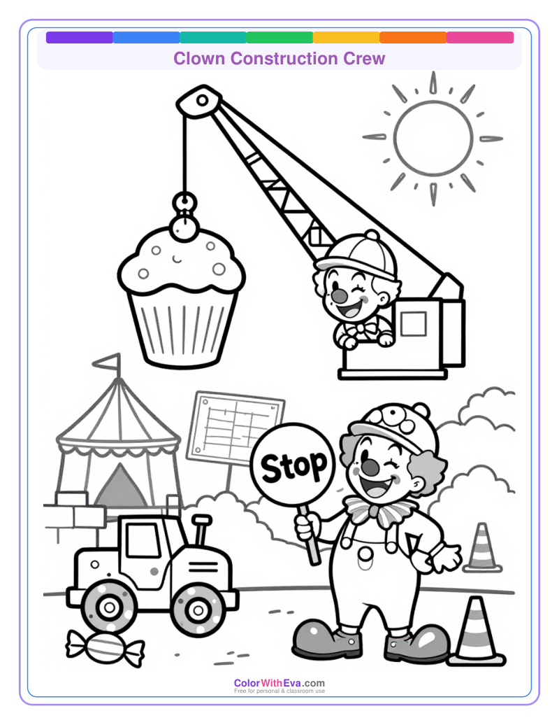 Clown Construction Crew thumbnail