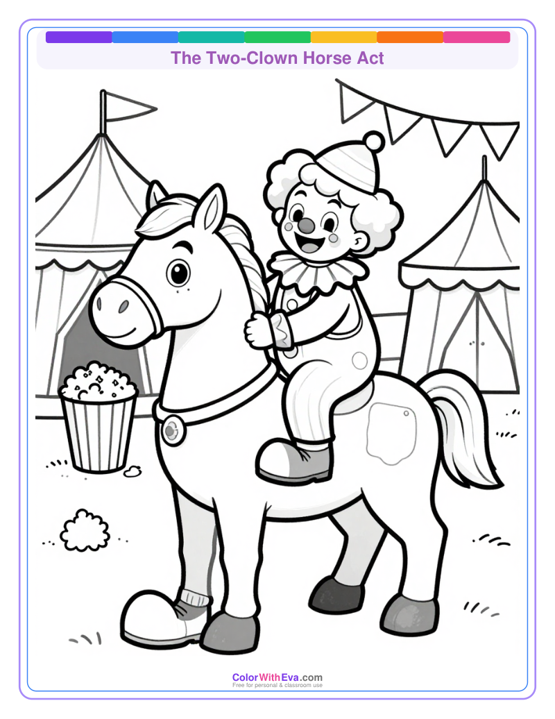 The Two-Clown Horse Act preview