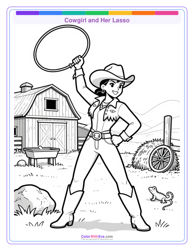 Cowgirl and Her Lasso preview