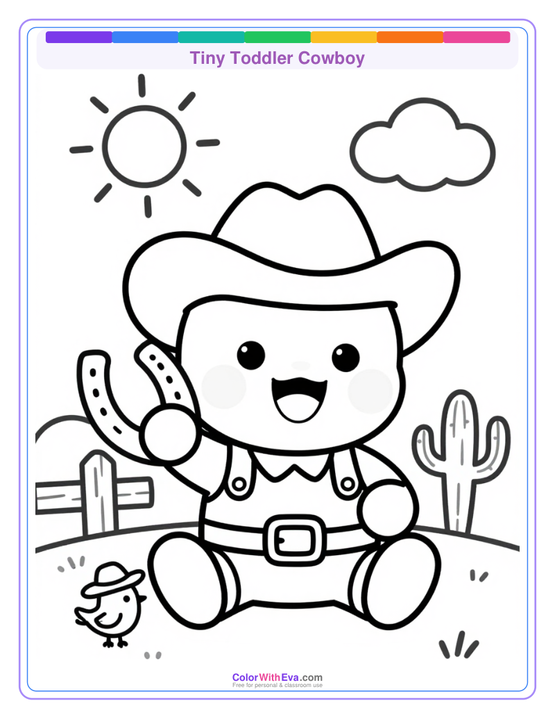 Tiny Toddler Cowboy thumbnail