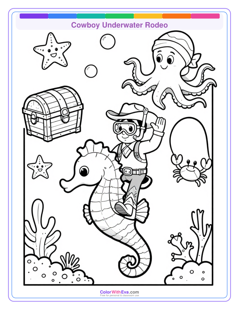 Cowboy Underwater Rodeo thumbnail