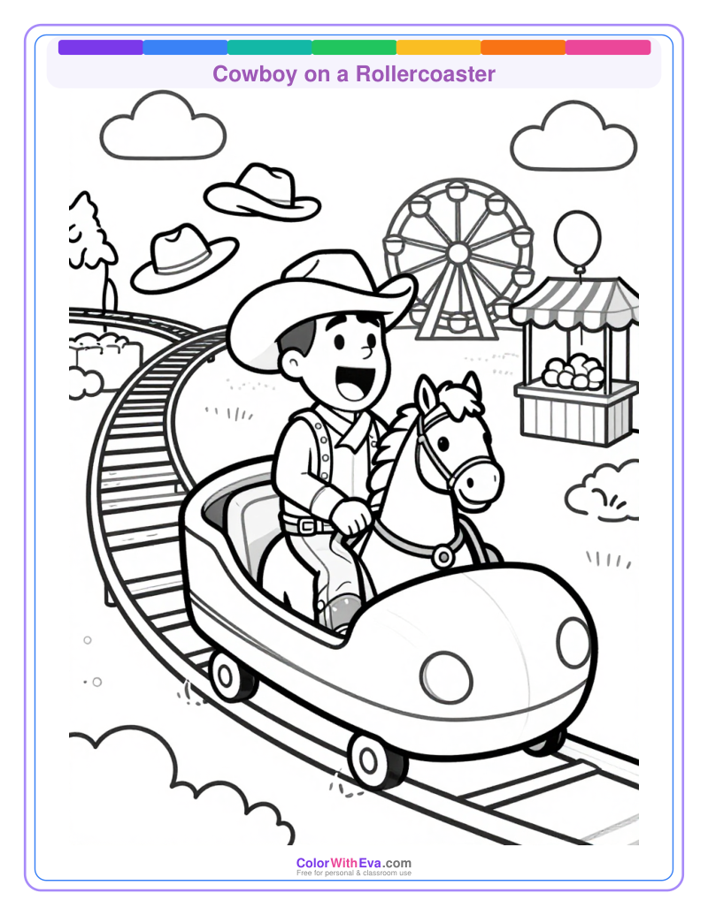 Cowboy on a Rollercoaster thumbnail