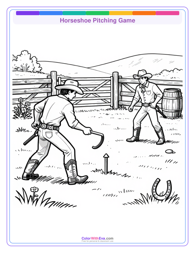 Horseshoe Pitching Game preview