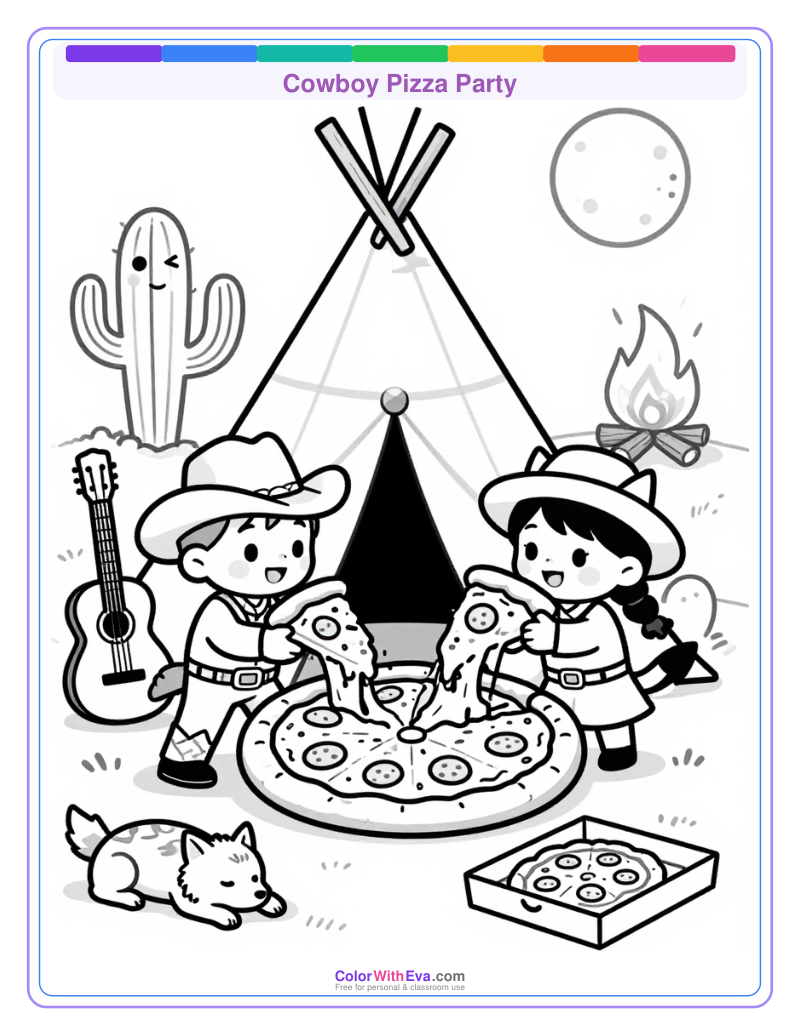 Cowboy Pizza Party thumbnail