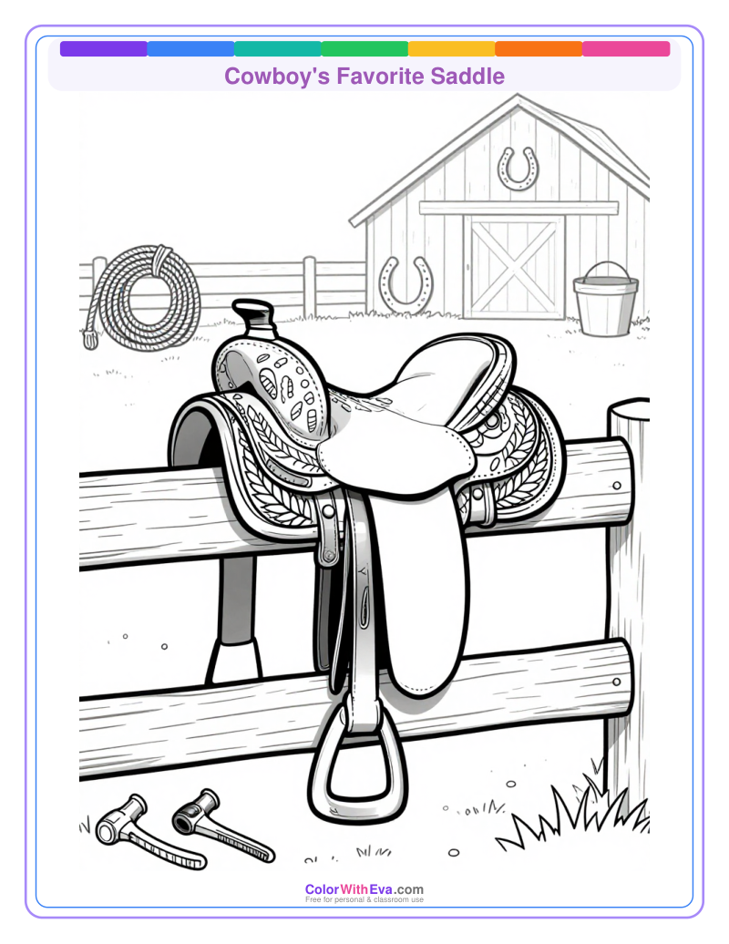 Cowboy's Favorite Saddle preview