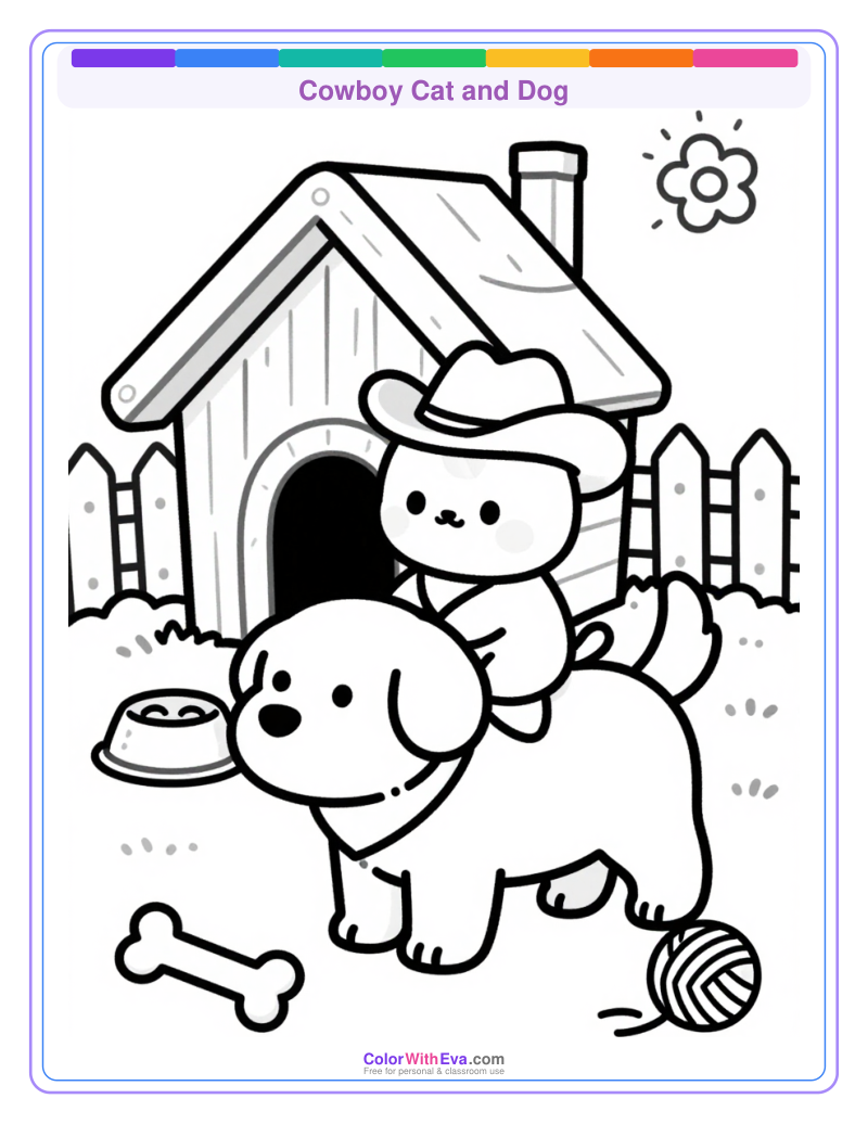 Cowboy Cat and Dog thumbnail