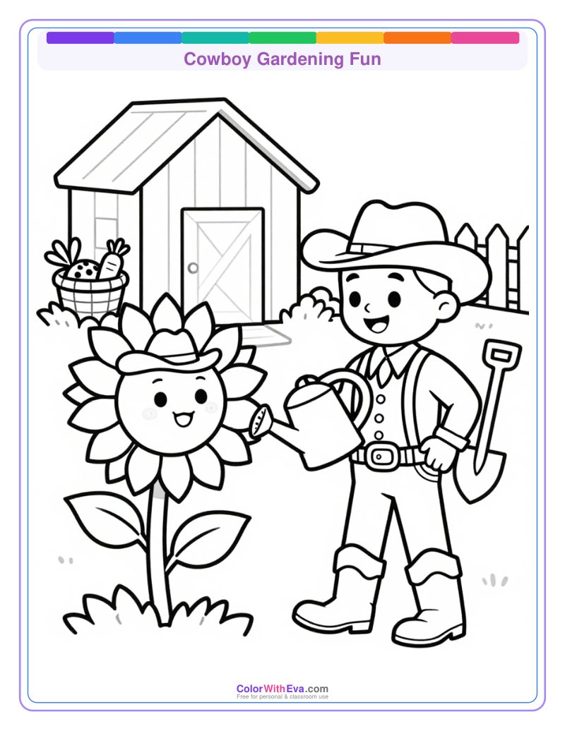 Cowboy Gardening Fun thumbnail
