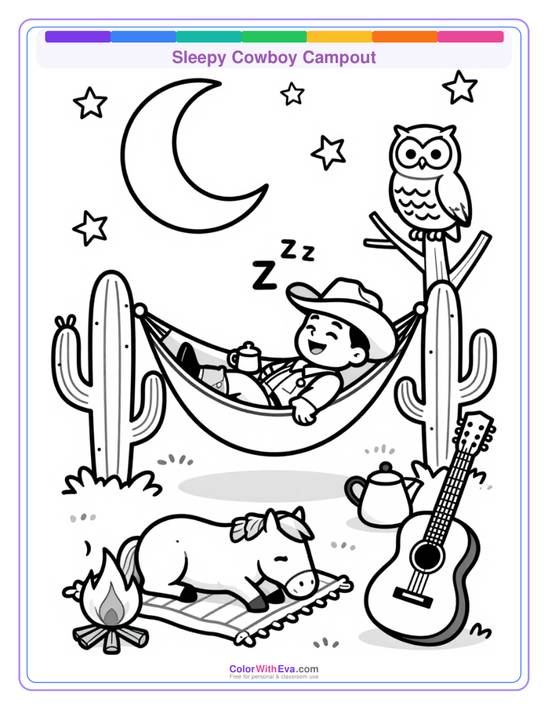 Sleepy Cowboy Campout thumbnail