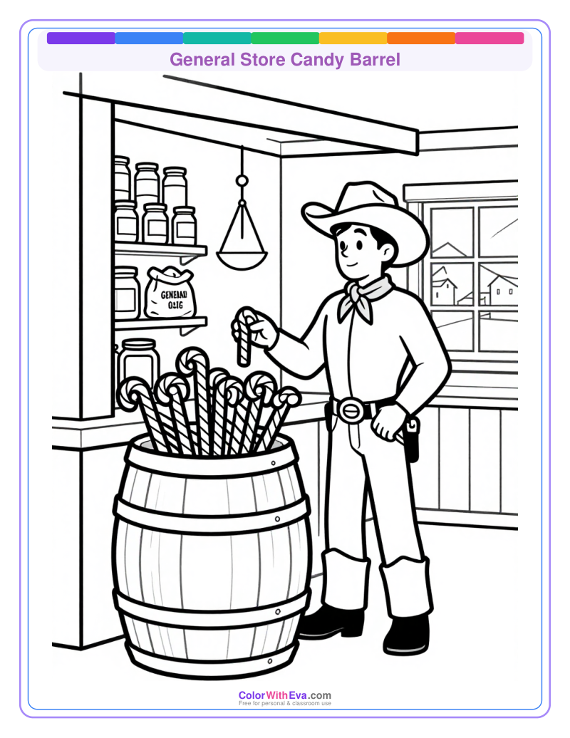 General Store Candy Barrel preview