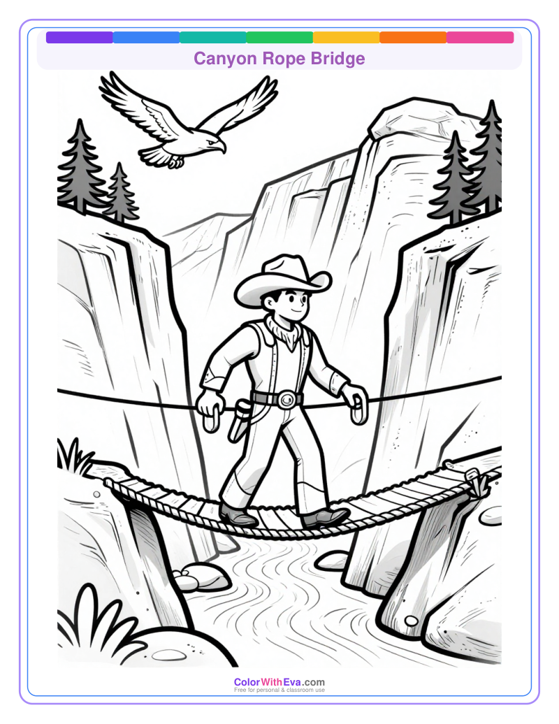 Canyon Rope Bridge preview