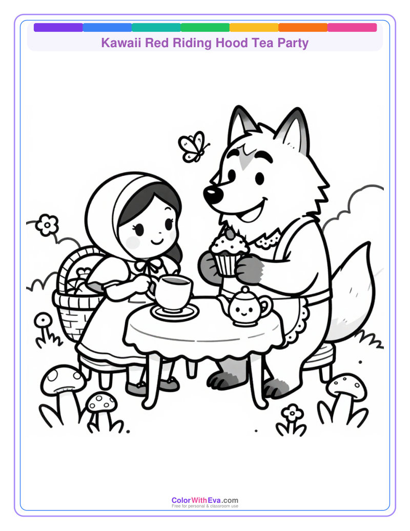 Kawaii Red Riding Hood Tea Party thumbnail