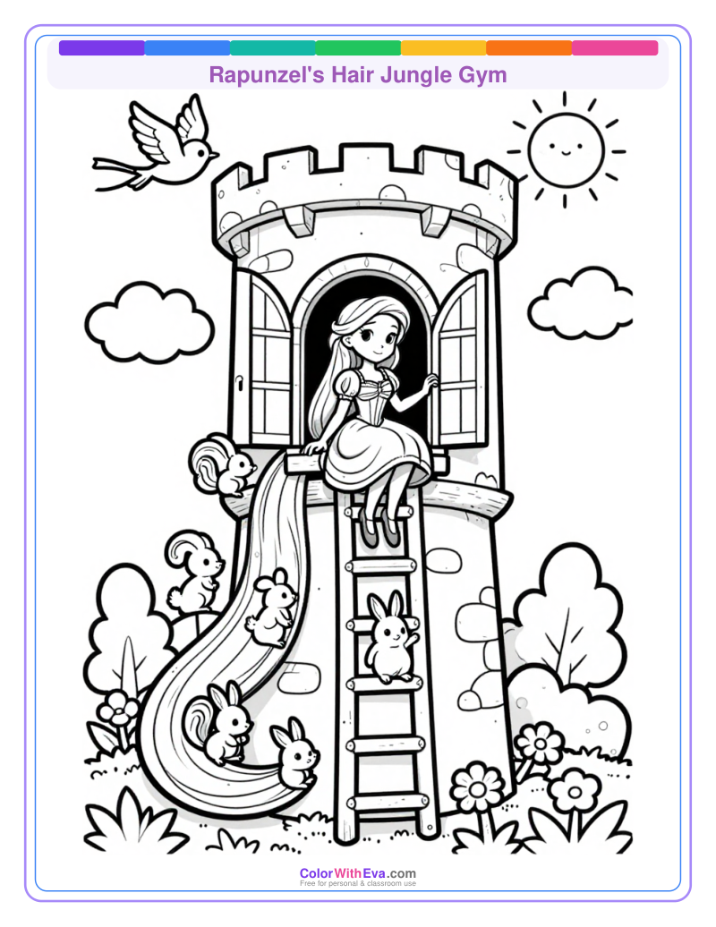 Rapunzel's Hair Jungle Gym thumbnail