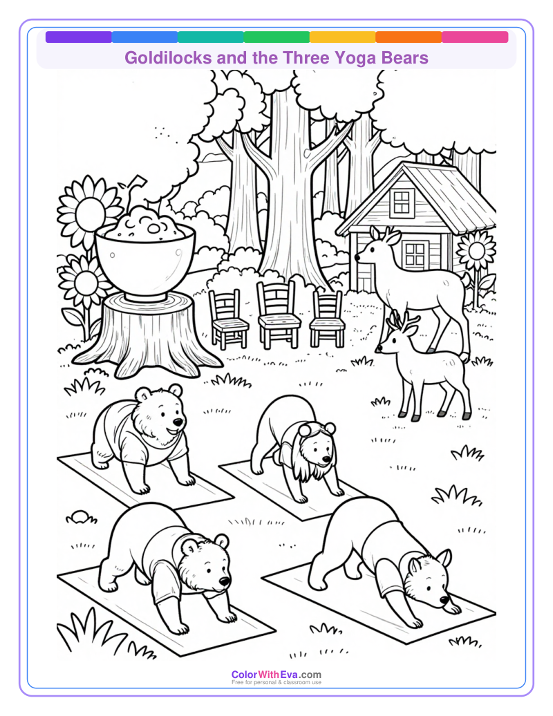 Goldilocks and the Three Yoga Bears thumbnail