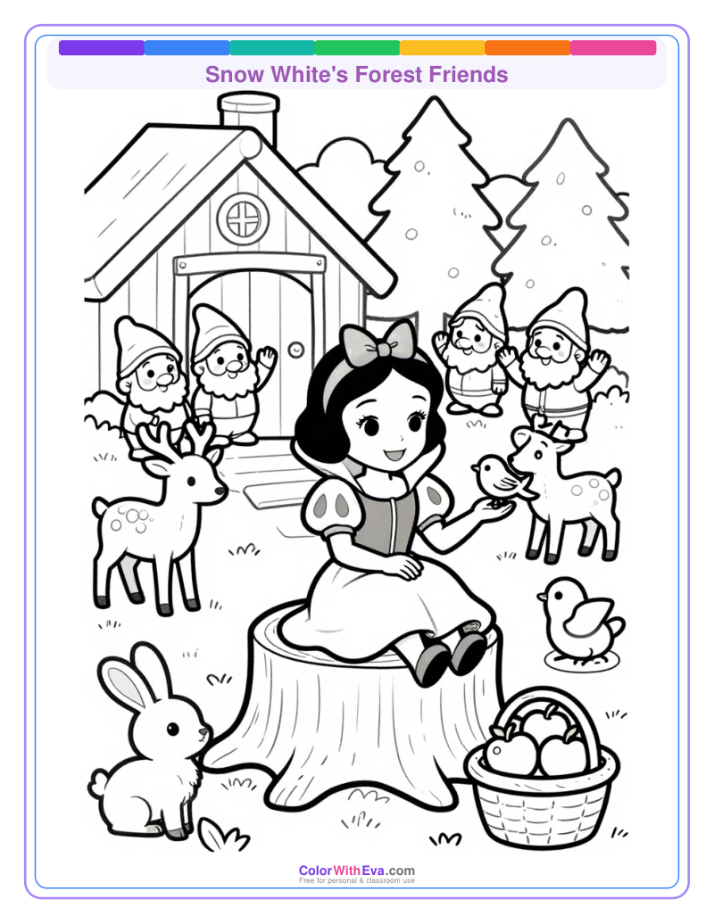 Snow White's Forest Friends preview
