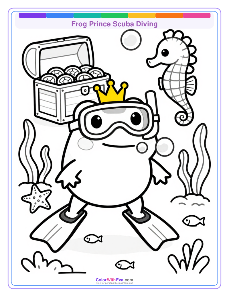 Frog Prince Scuba Diving thumbnail