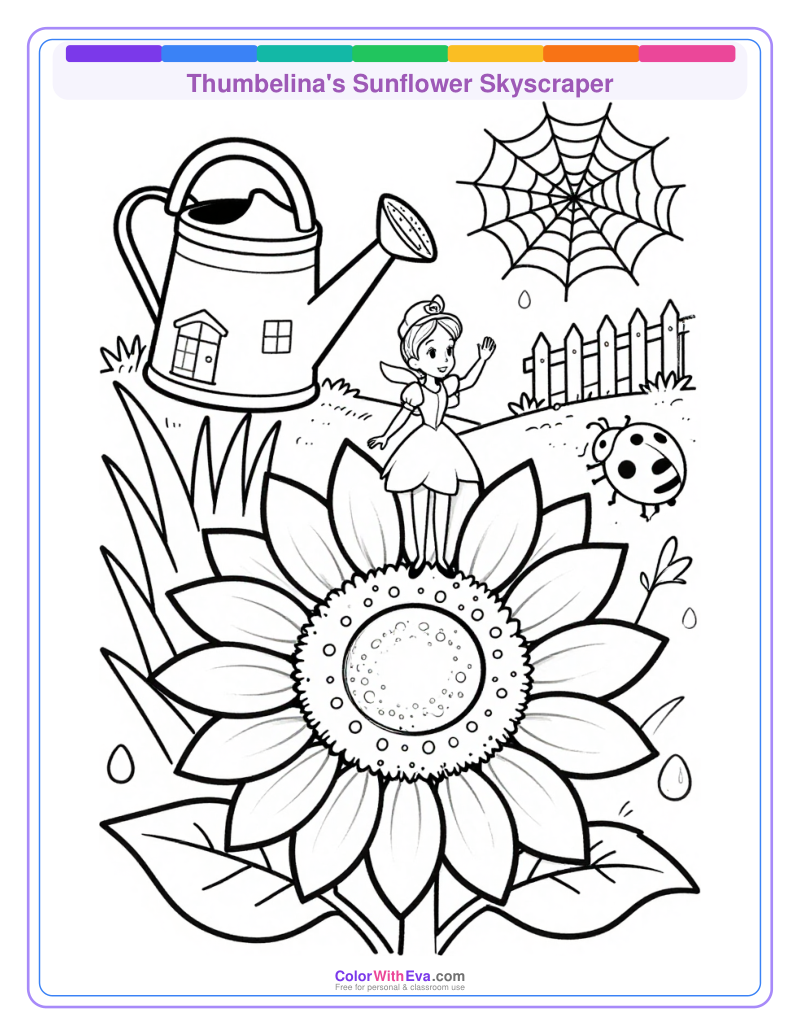 Thumbelina's Sunflower Skyscraper thumbnail
