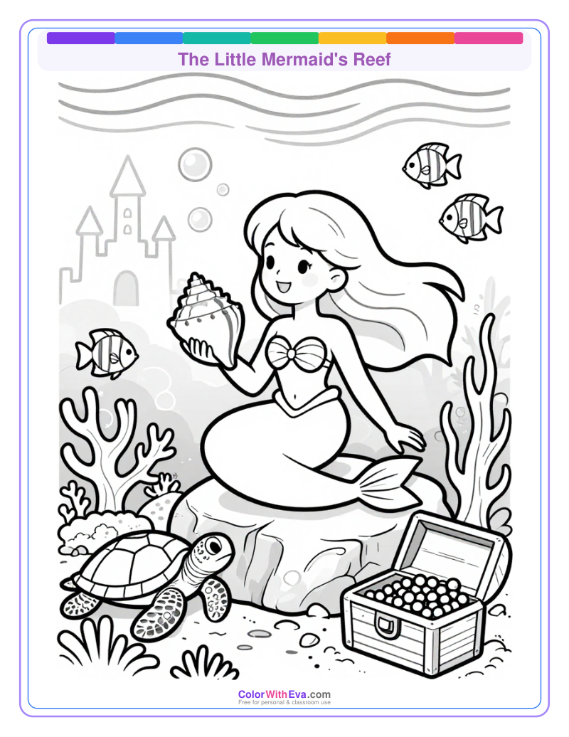 The Little Mermaid's Reef preview