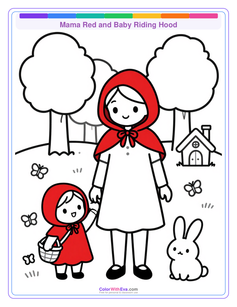 Mama Red and Baby Riding Hood thumbnail