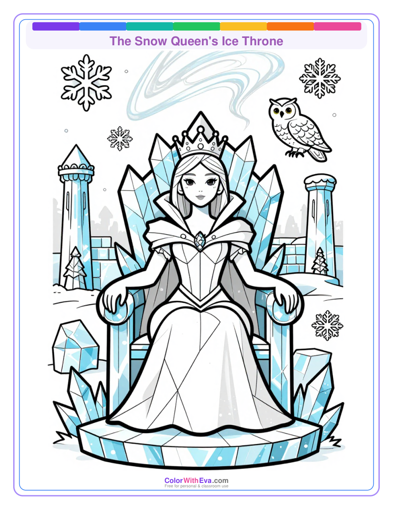 The Snow Queen's Ice Throne preview