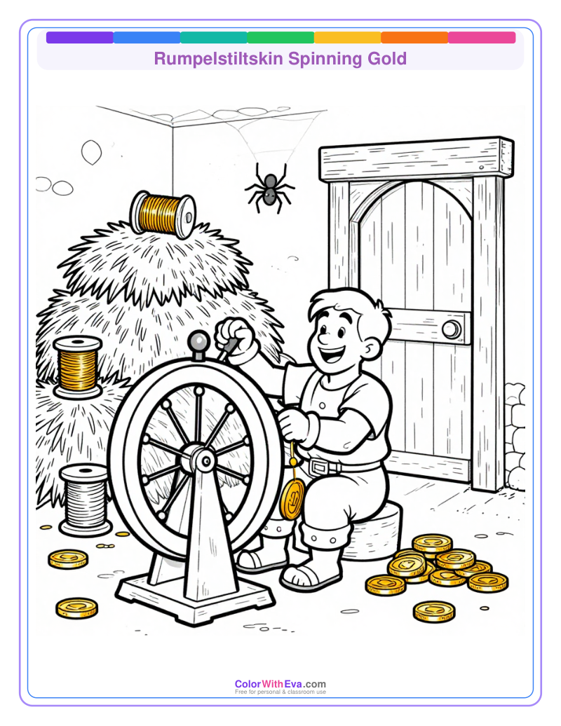 Rumpelstiltskin Spinning Gold preview