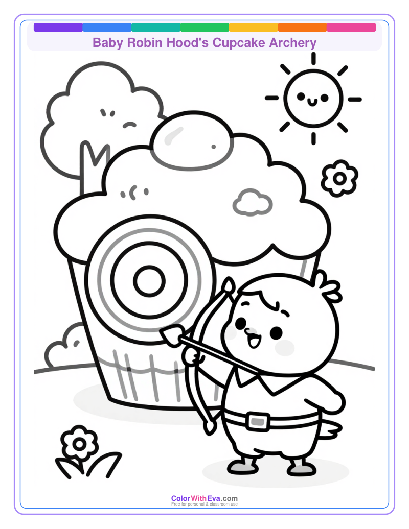 Baby Robin Hood's Cupcake Archery thumbnail