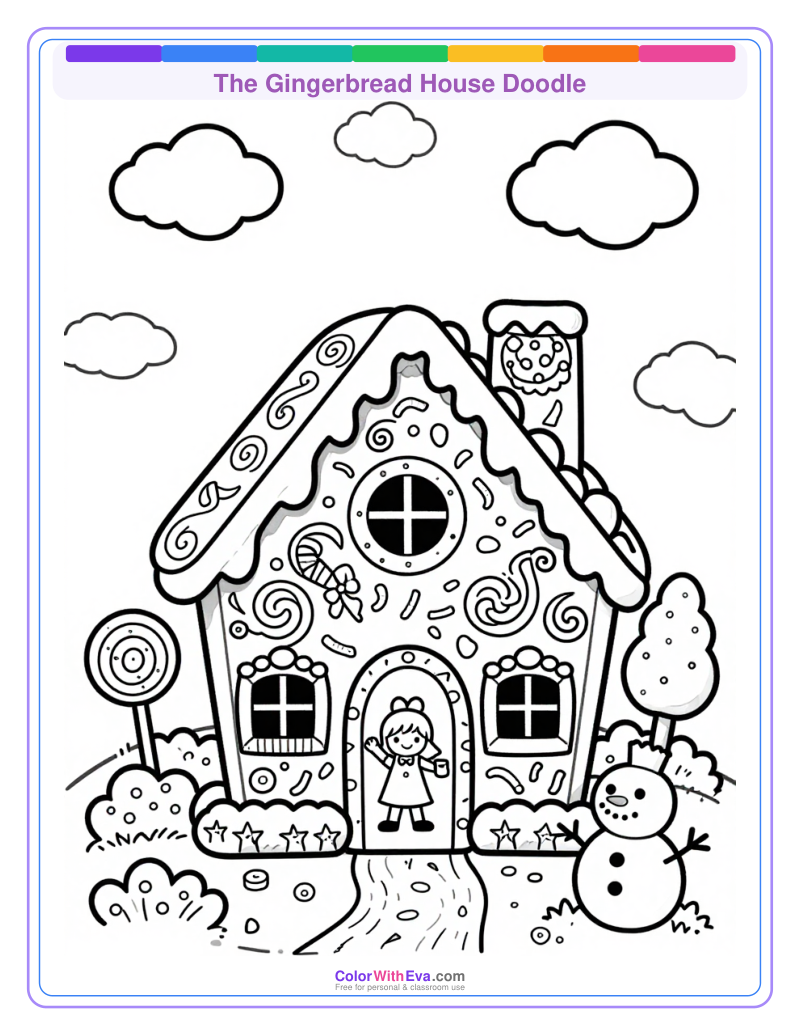 The Gingerbread House Doodle thumbnail