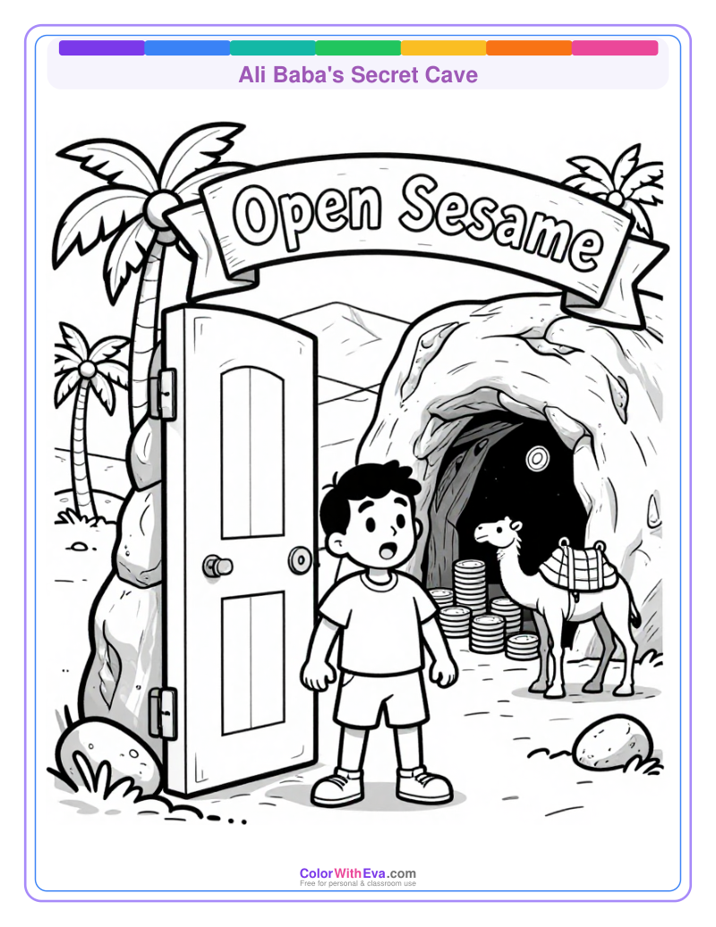 Ali Baba's Secret Cave preview