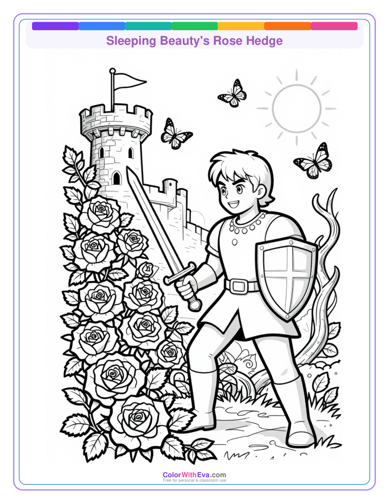 Sleeping Beauty's Rose Hedge preview