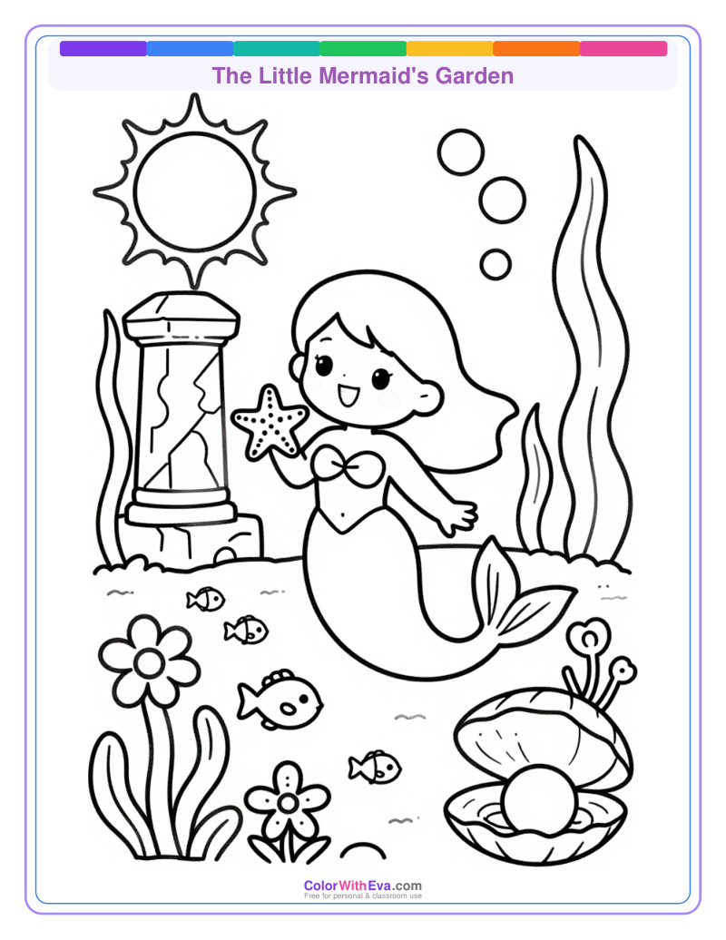 The Little Mermaid's Garden preview