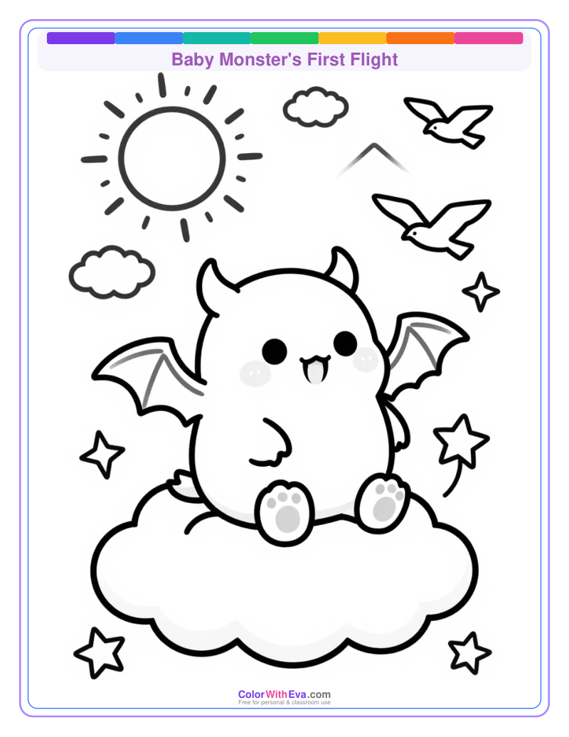 Baby Monster's First Flight thumbnail