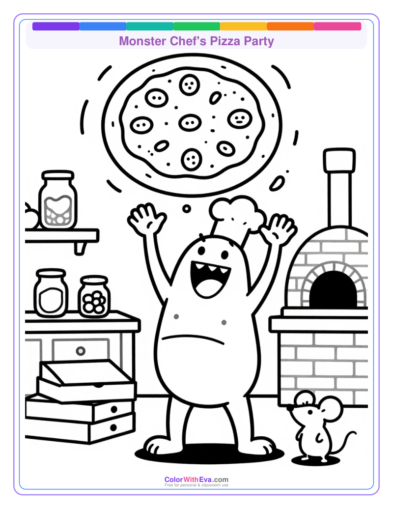 Monster Chef's Pizza Party thumbnail
