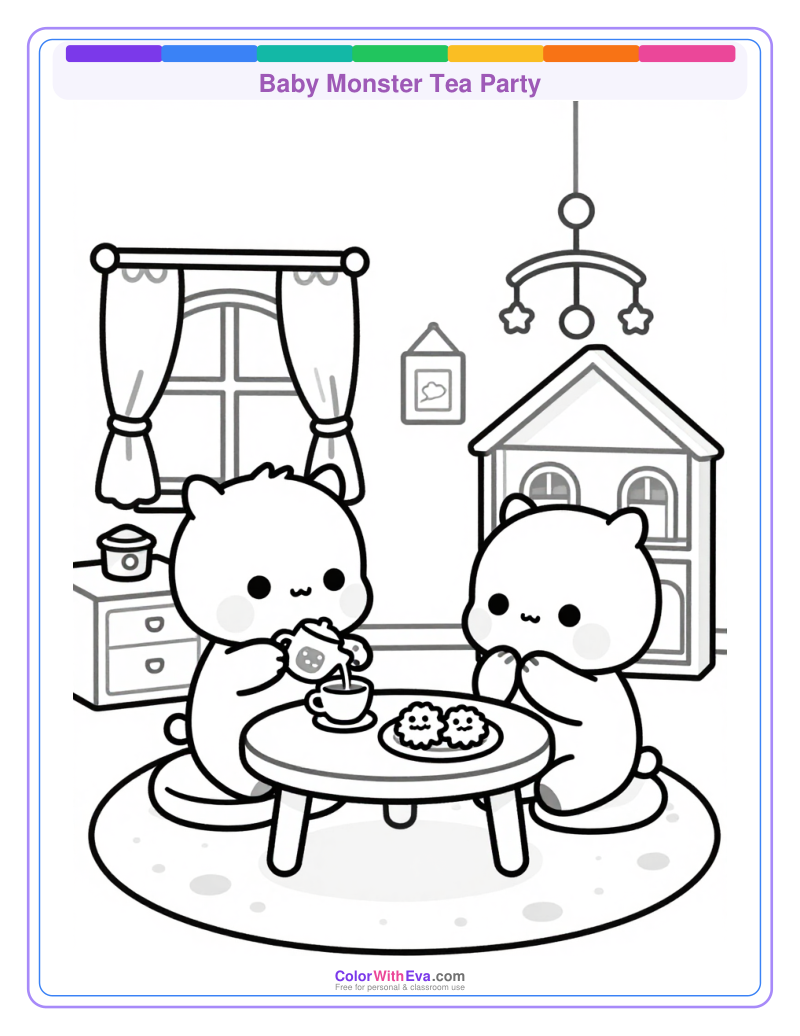 Baby Monster Tea Party thumbnail