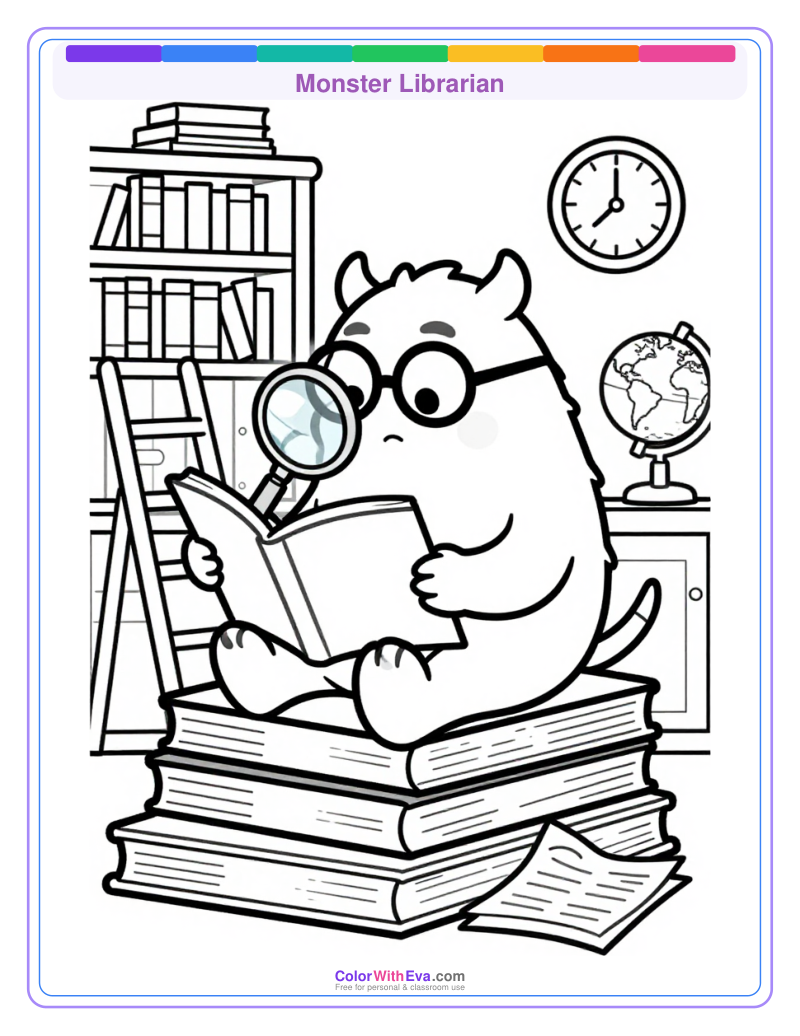 Monster Librarian preview