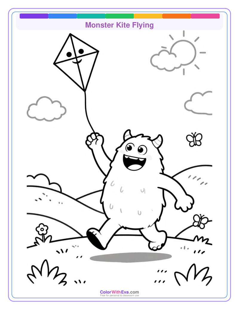 Monster Kite Flying preview