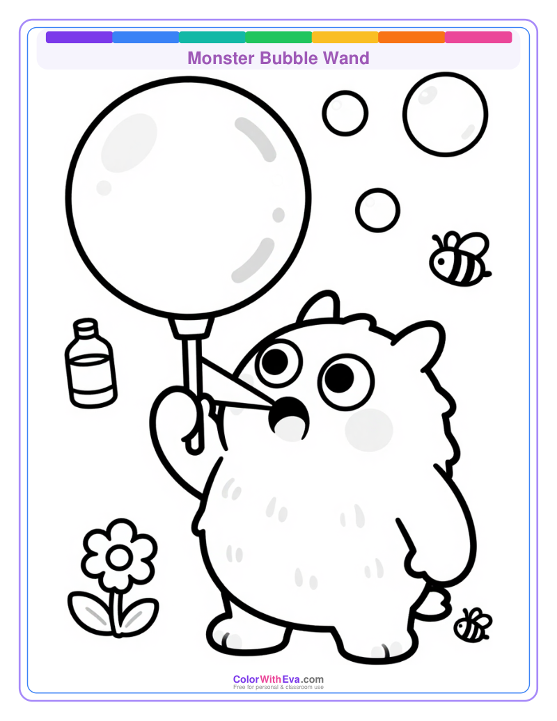 Monster Bubble Wand preview