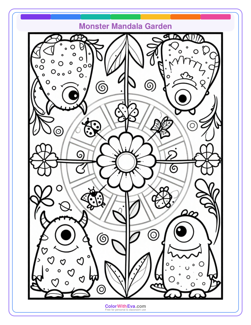 Monster Mandala Garden thumbnail