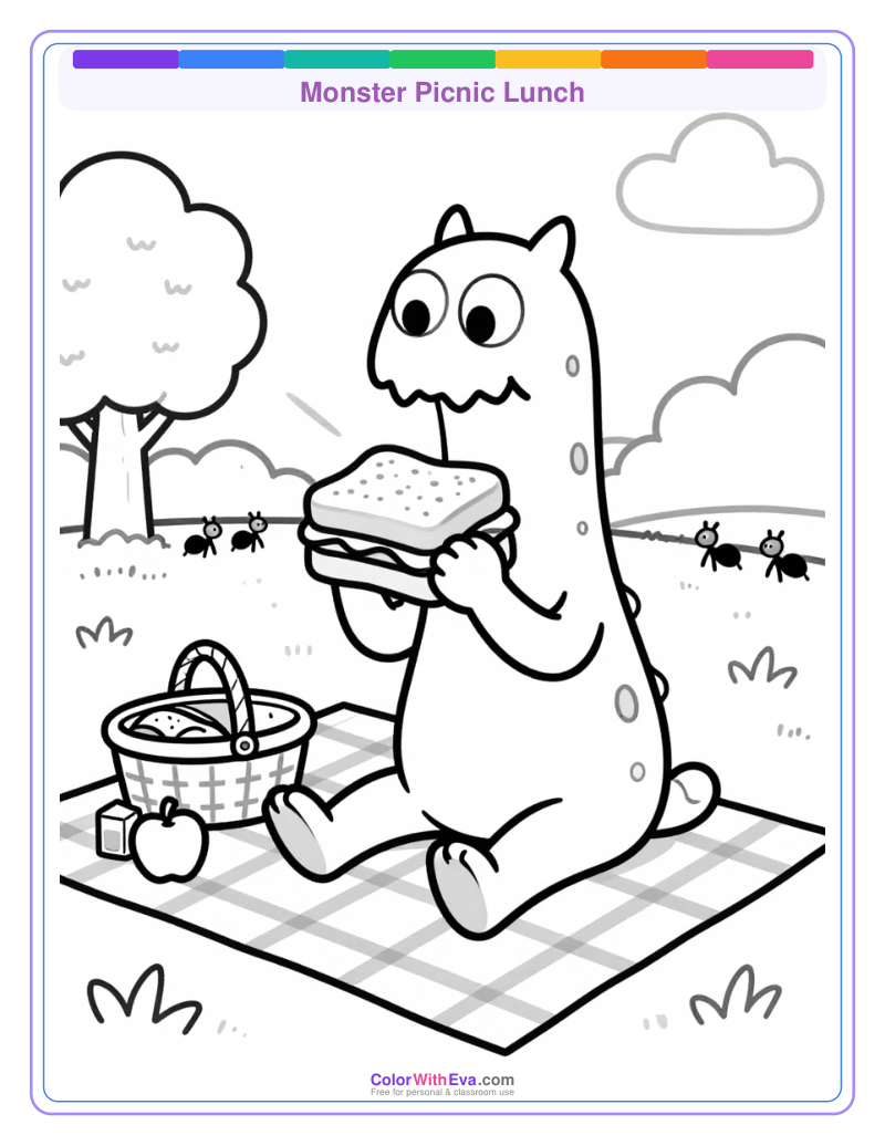 Monster Picnic Lunch preview