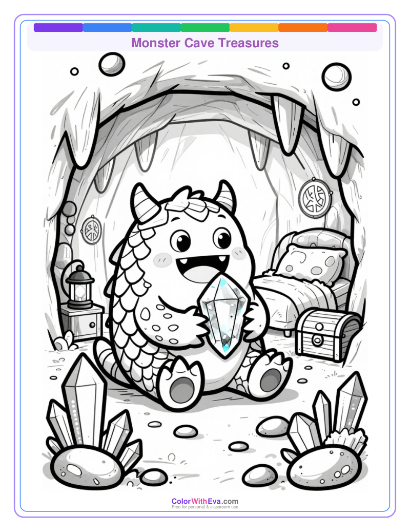 Monster Cave Treasures preview