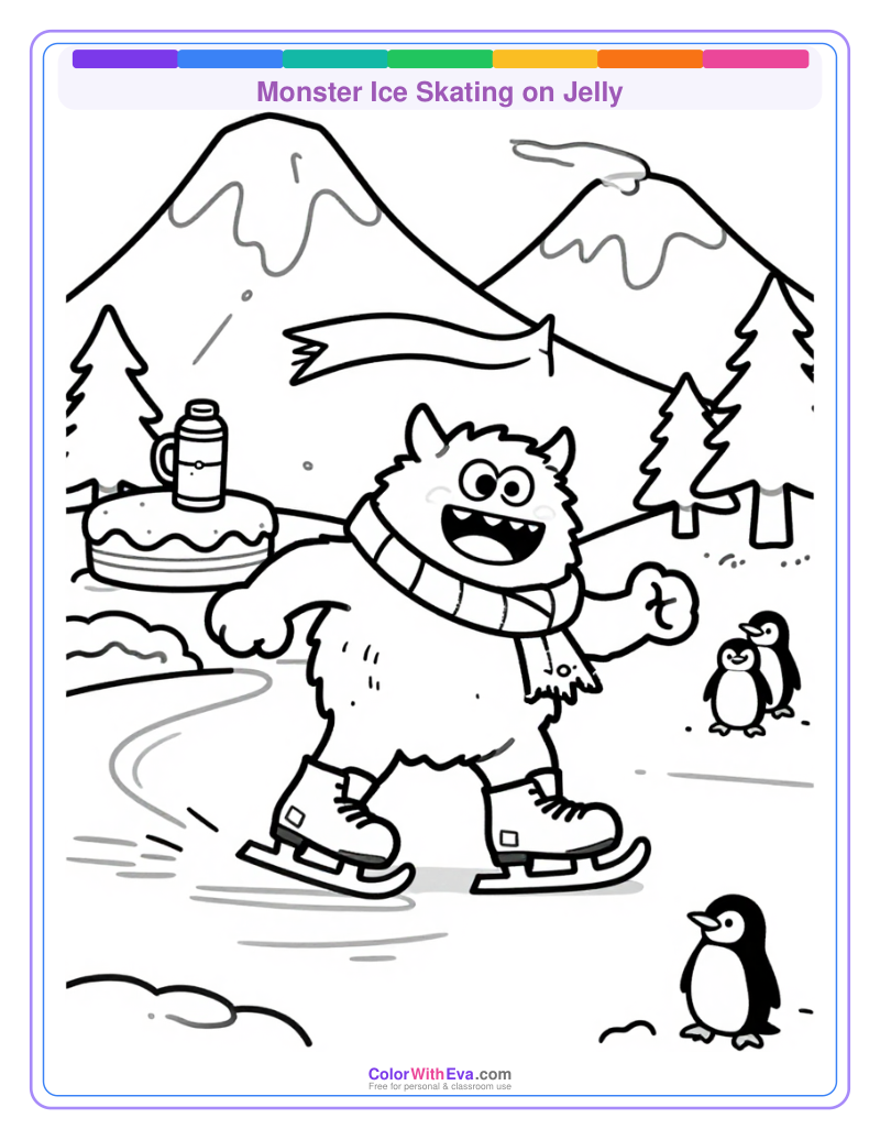 Monster Ice Skating on Jelly thumbnail