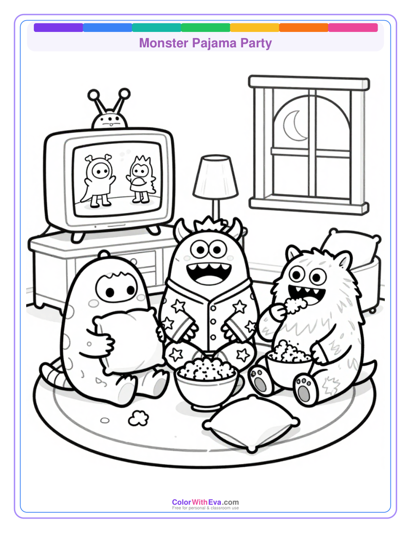 Monster Pajama Party preview